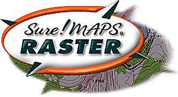 Sure!MAPS Raster Topographical Maps